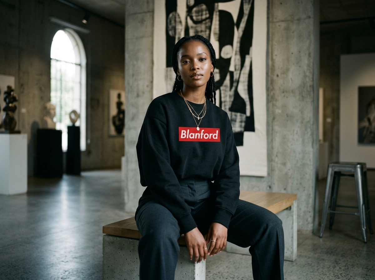 Blanford Studio Box Crewneck Sweatshirt South Africa